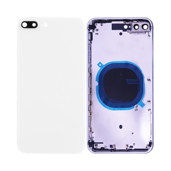 Back Cover+Frame Apple iPhone 8 Plus White Back Cover+Frame Apple iPhone 8 Plus White